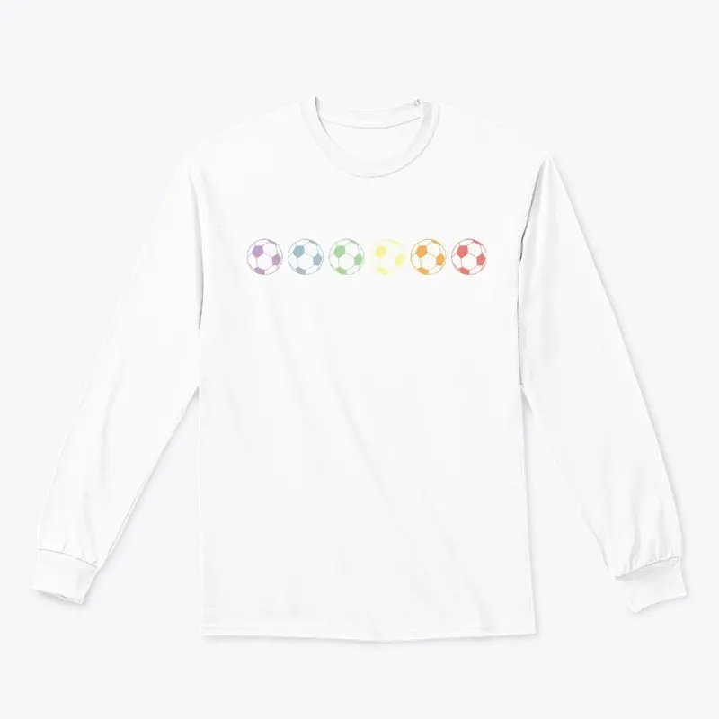 PASTEL SOCCER BALLS - PRIDE COLLECTION